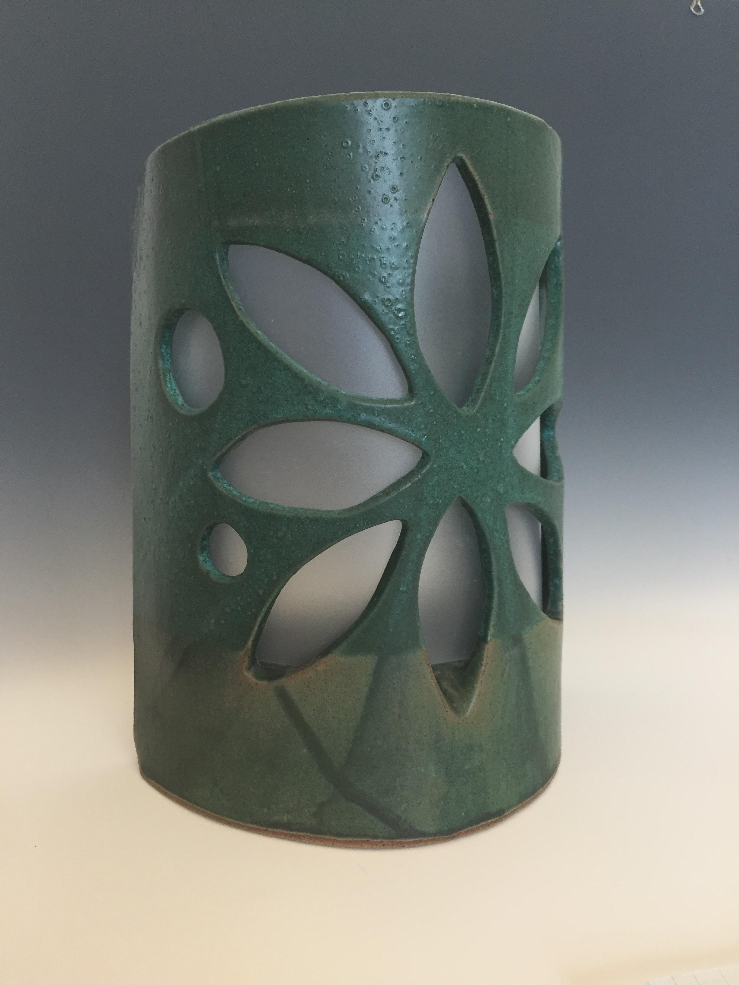 Sconce Flower design in Green