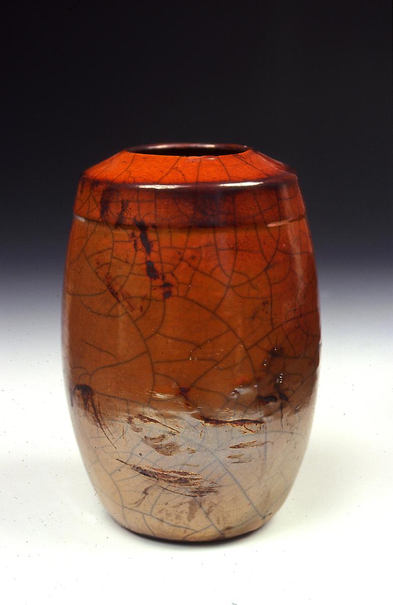 Raku - vase form