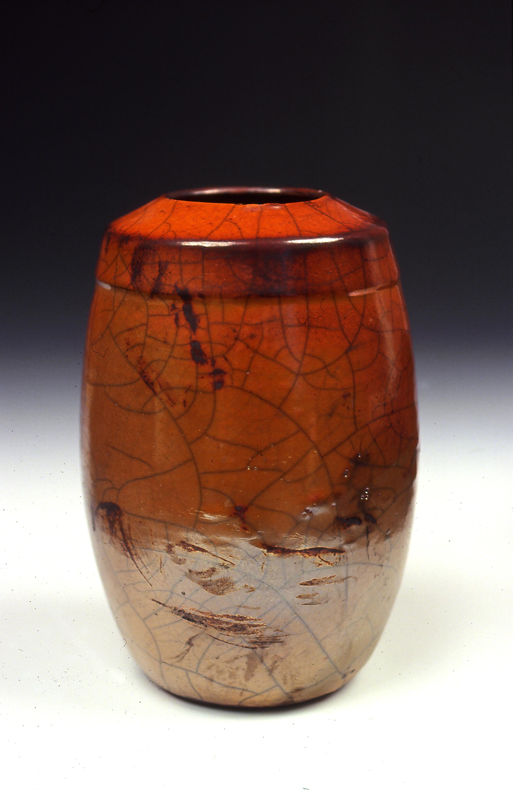 Raku - vase form