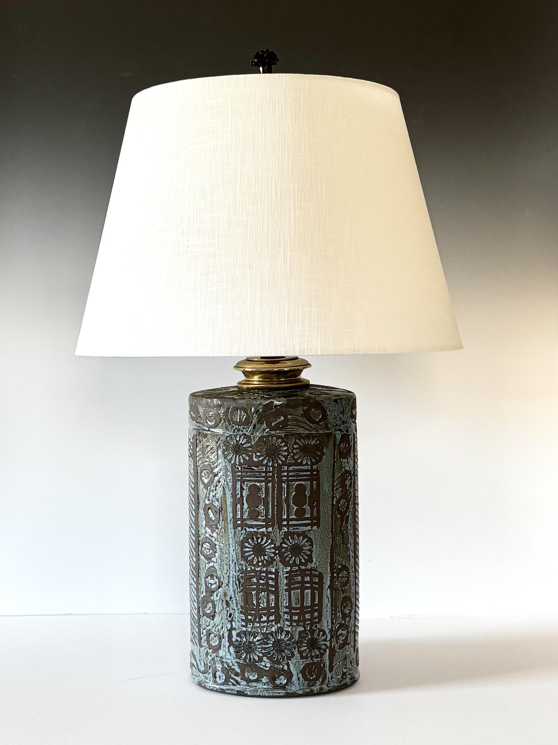 Neck includes lamp part from 'Stiffel' lamp.  Finial provides the name - "hair on fire"